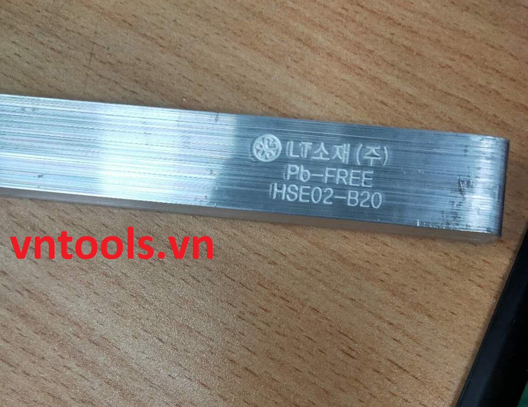 Thiếc hàn thanh không chì Heesung HSE02-B20